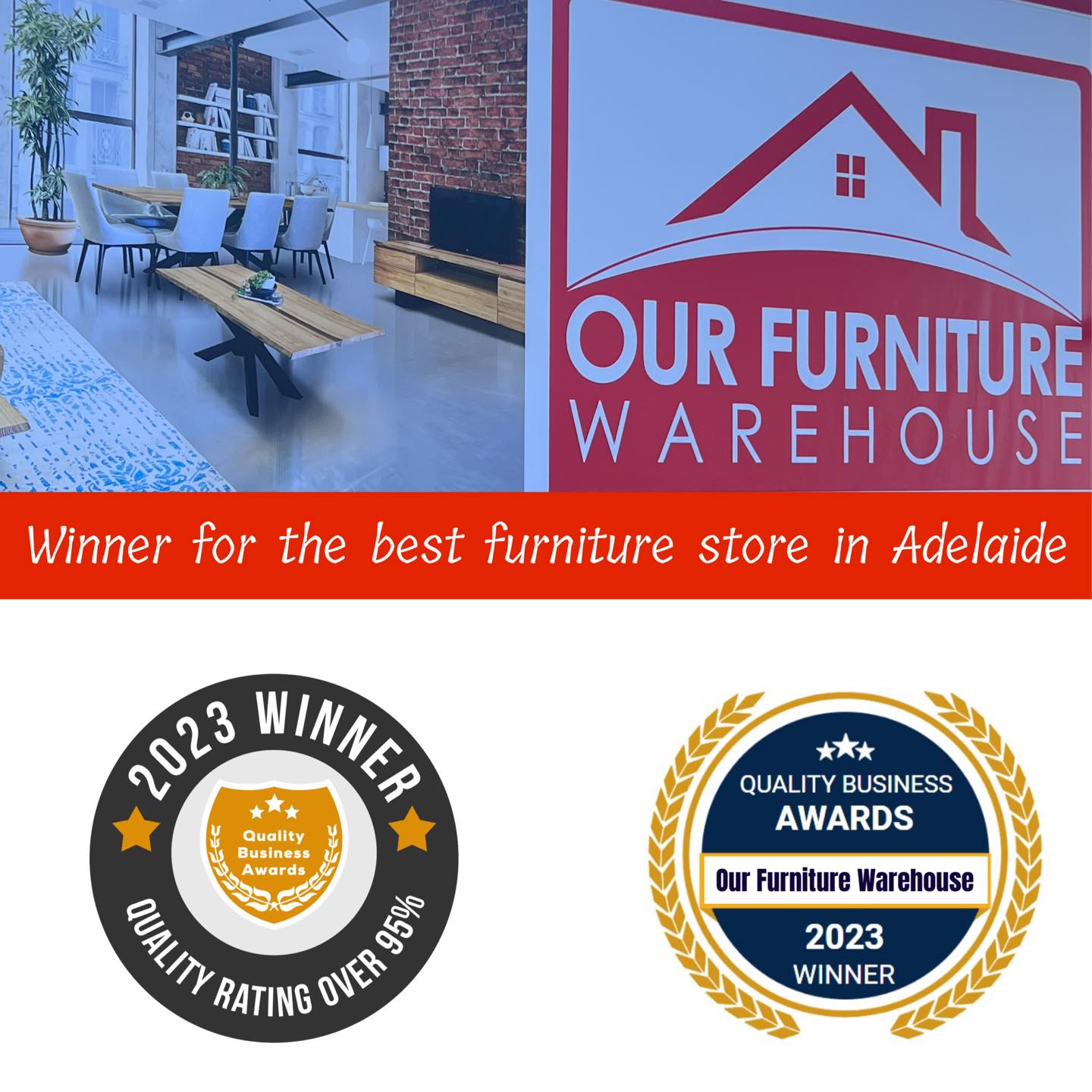 Winner # 1 Furniture Store In Adelaide