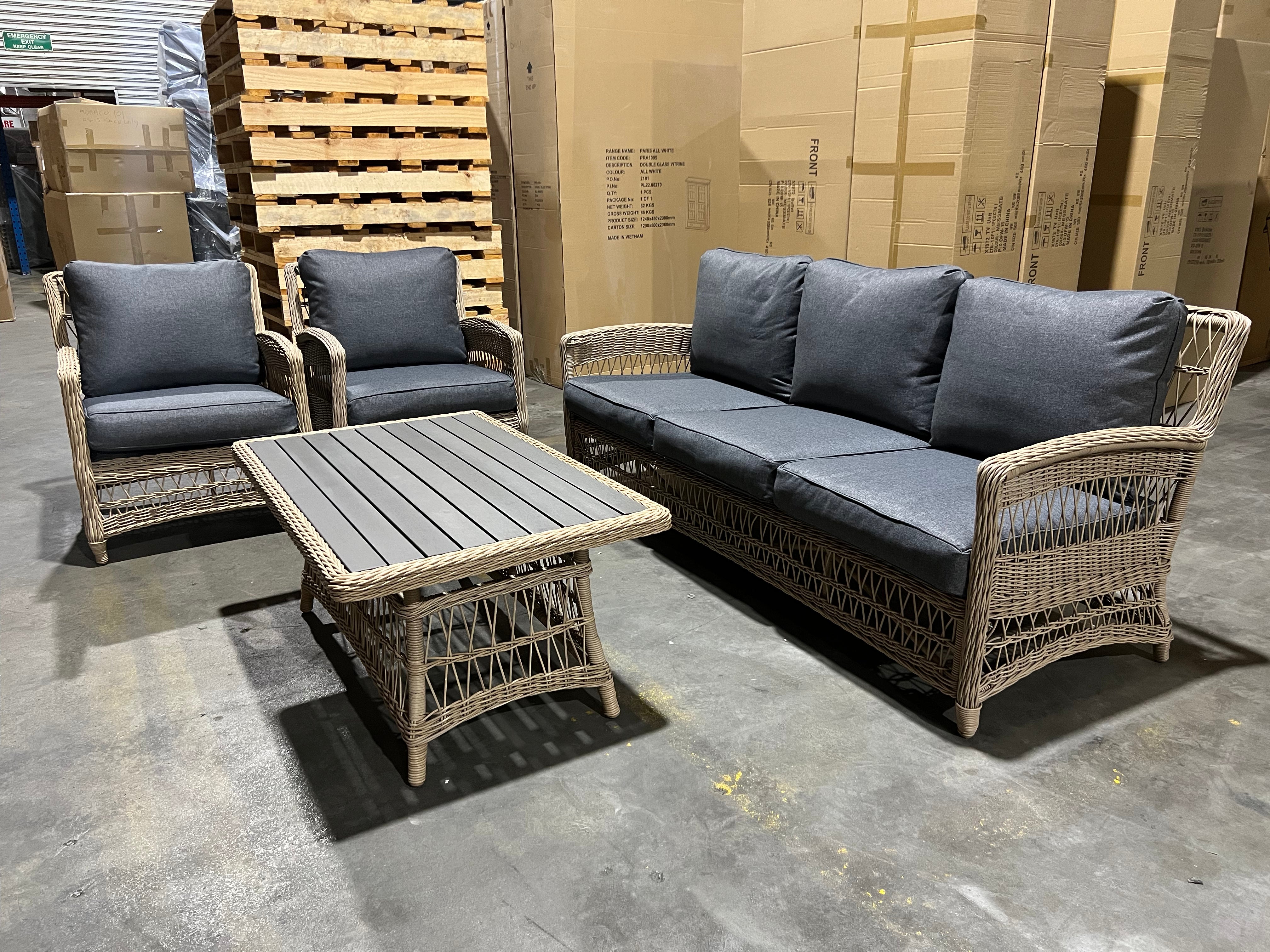 Set of 4 outdoor lounge chairs deals