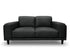 Daintree 2 seater sofa in charcoal leather