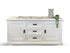 Eastport Buffet In all over white finish
