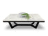 Mintaro marble and oak coffee table