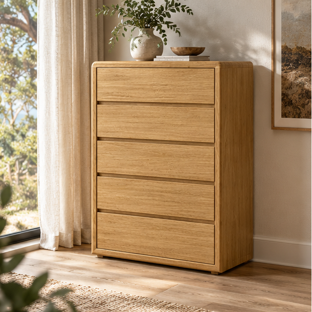 Cassandra 4 Piece King Tallboy Package