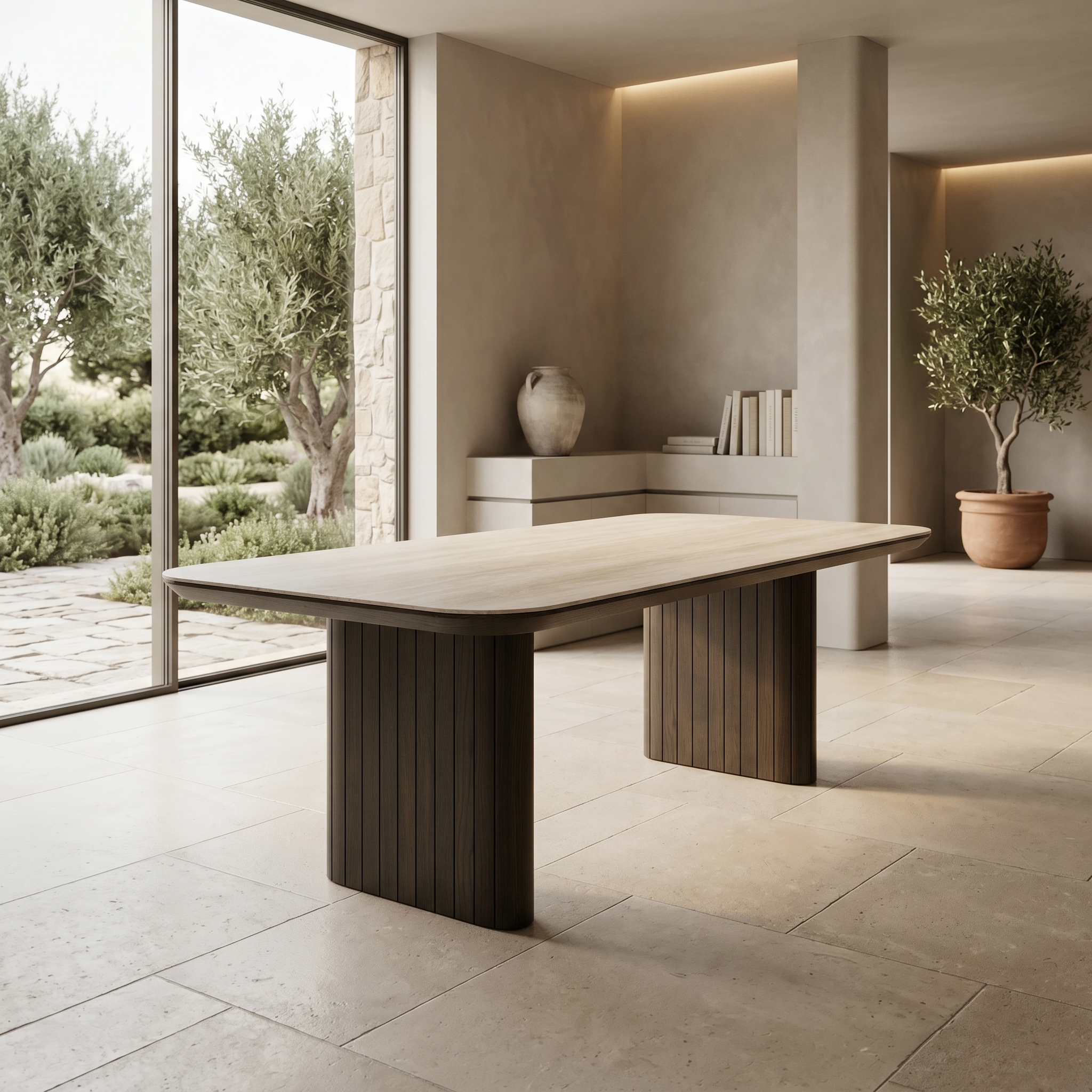 Capri 180cm Ceramic Dining Table