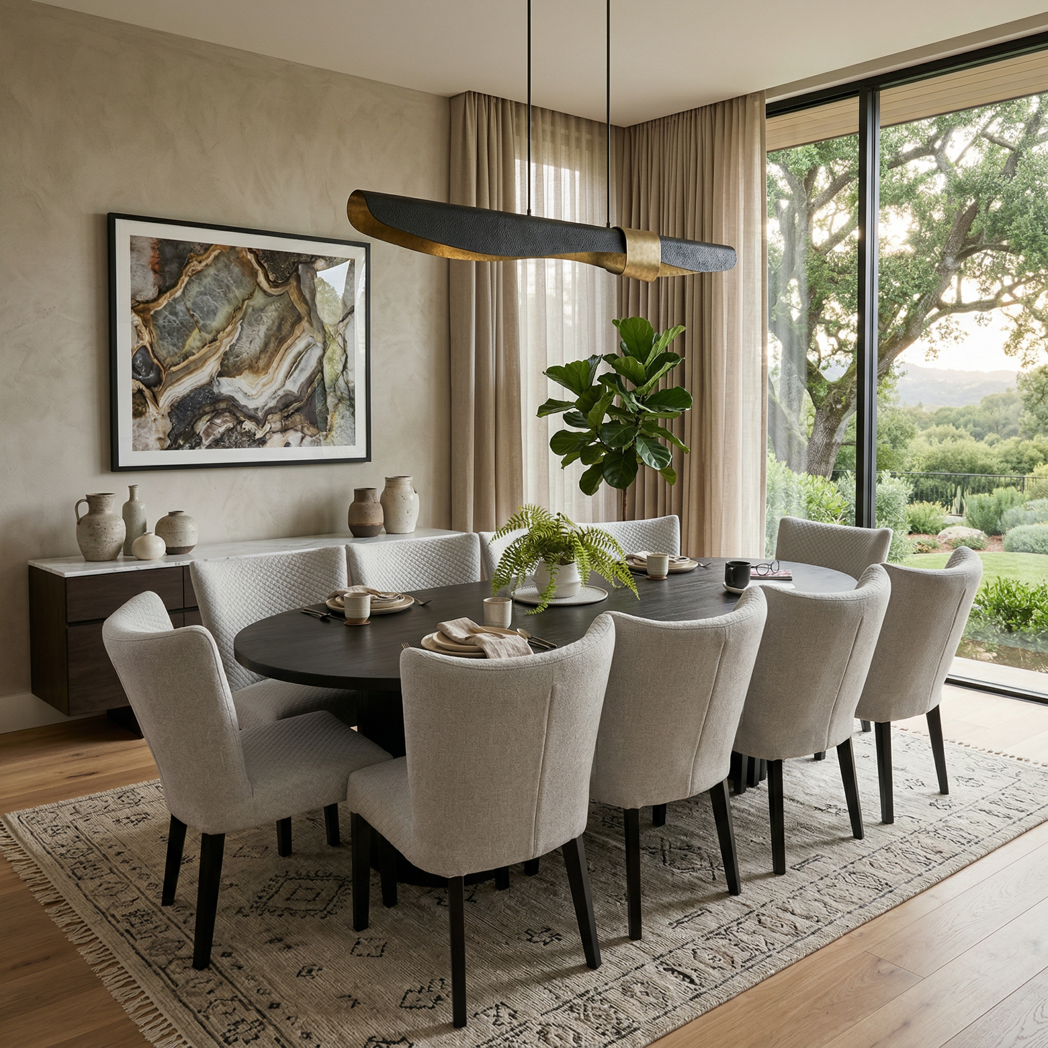 Athena 2.4m 11 Piece Dining Setting