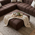Bradshaw Ottoman In Chocolate