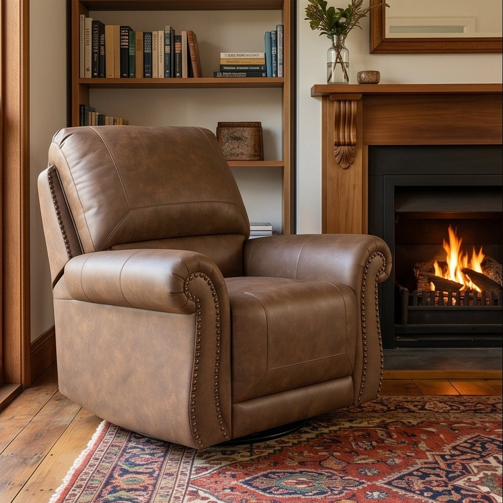 Sonoma Rocker Swivel Recliner In Earth