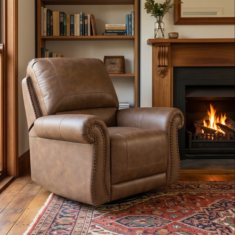 Sonoma Rocker Swivel Recliner In Earth