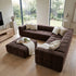 Bradshaw Corner Lounge In Chocolate