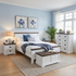 Hamptons 4 Piece King Bedroom Package With Tallboy