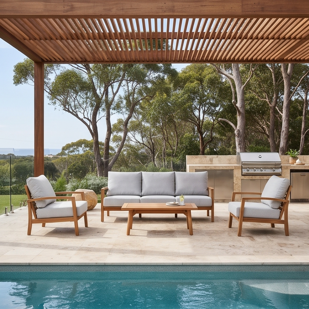 Sawyer 5 Piece Outdoor Lounge Package