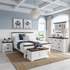 Hamptons 4 Piece King Bedroom Package With Dressing Table