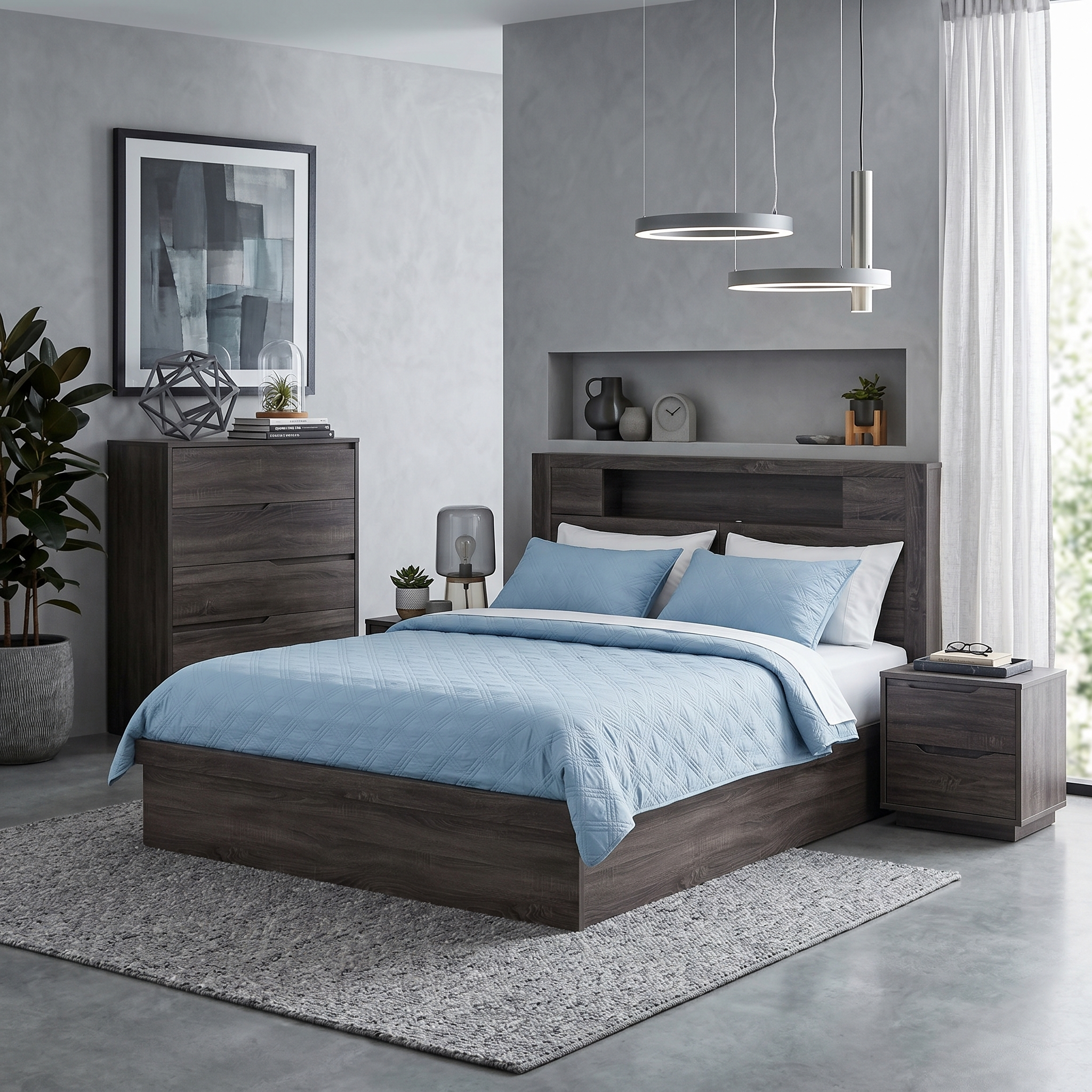 Vienna 4 pce Queen Suite with Tallboy