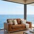 Bliss 2 Seater In Tan Leather