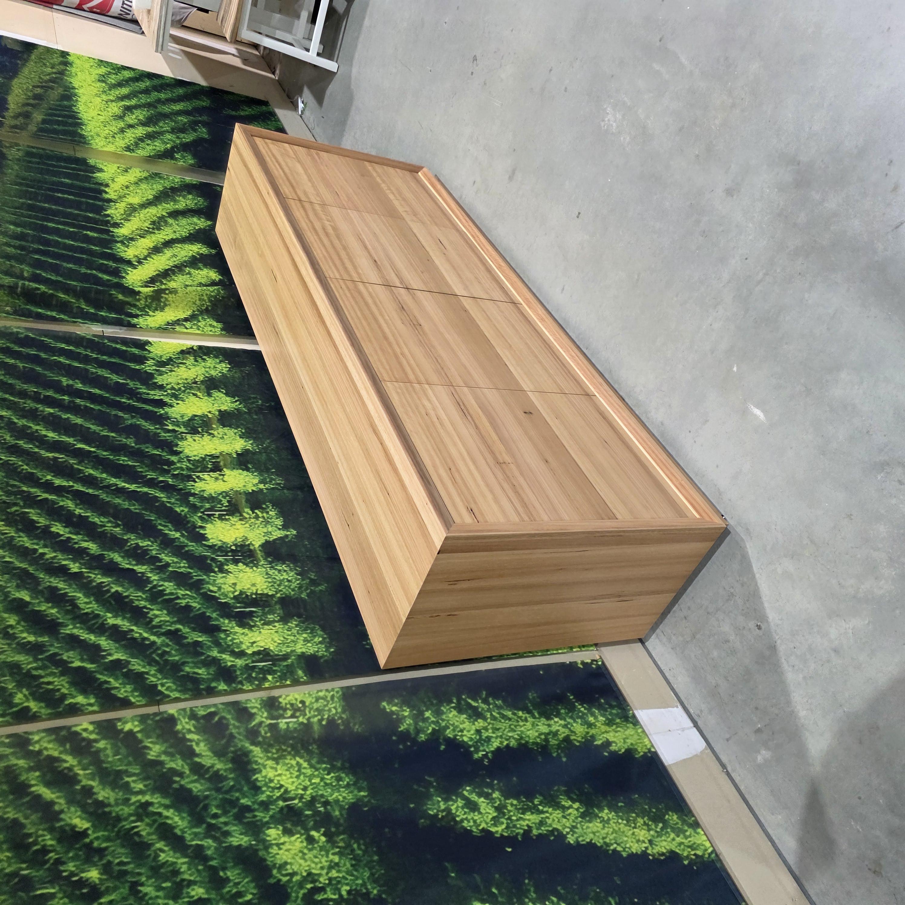 Sussex2200 wide buffet in blackbutt natural finish E-25060