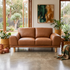 Dutton 3+2 Camel Colour Leather