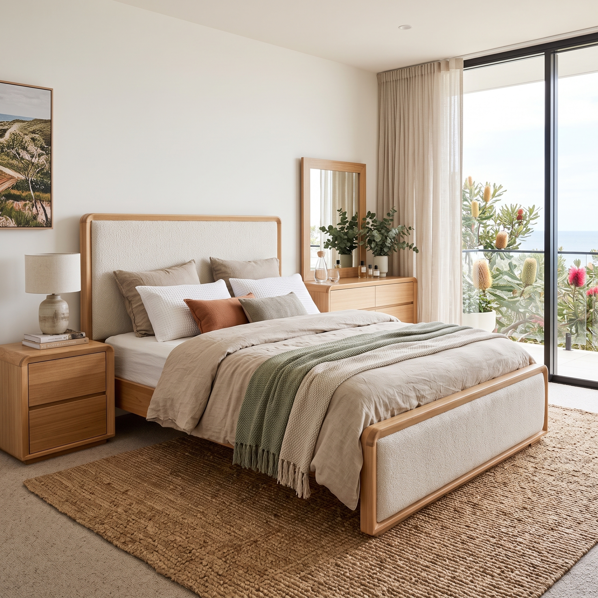 Cassandra 4 Piece Queen Dresser Package