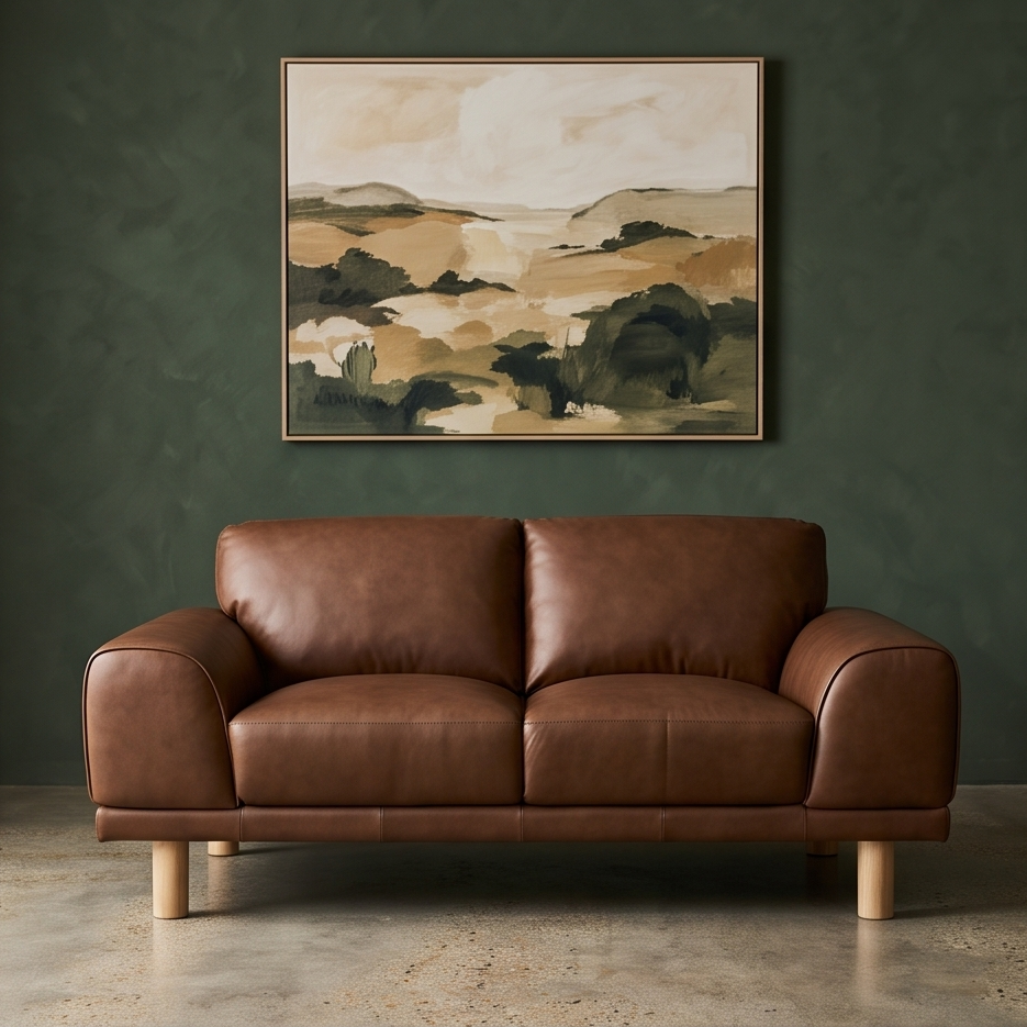 Dutton 2 Seater Sofa In Chocolate