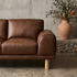 Dutton 2 Seater Sofa In Chocolate