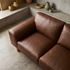 Dutton 2 Seater Sofa In Chocolate