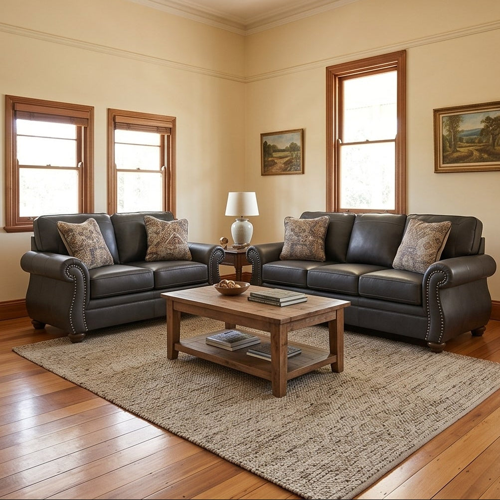 Sonoma 3+2 Sofa Package in Granite