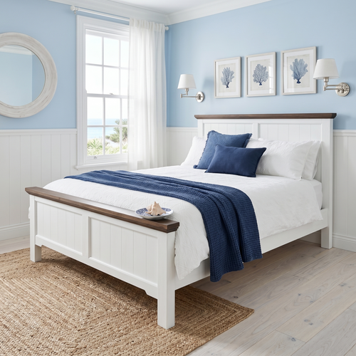 Hamptons King Size Bed