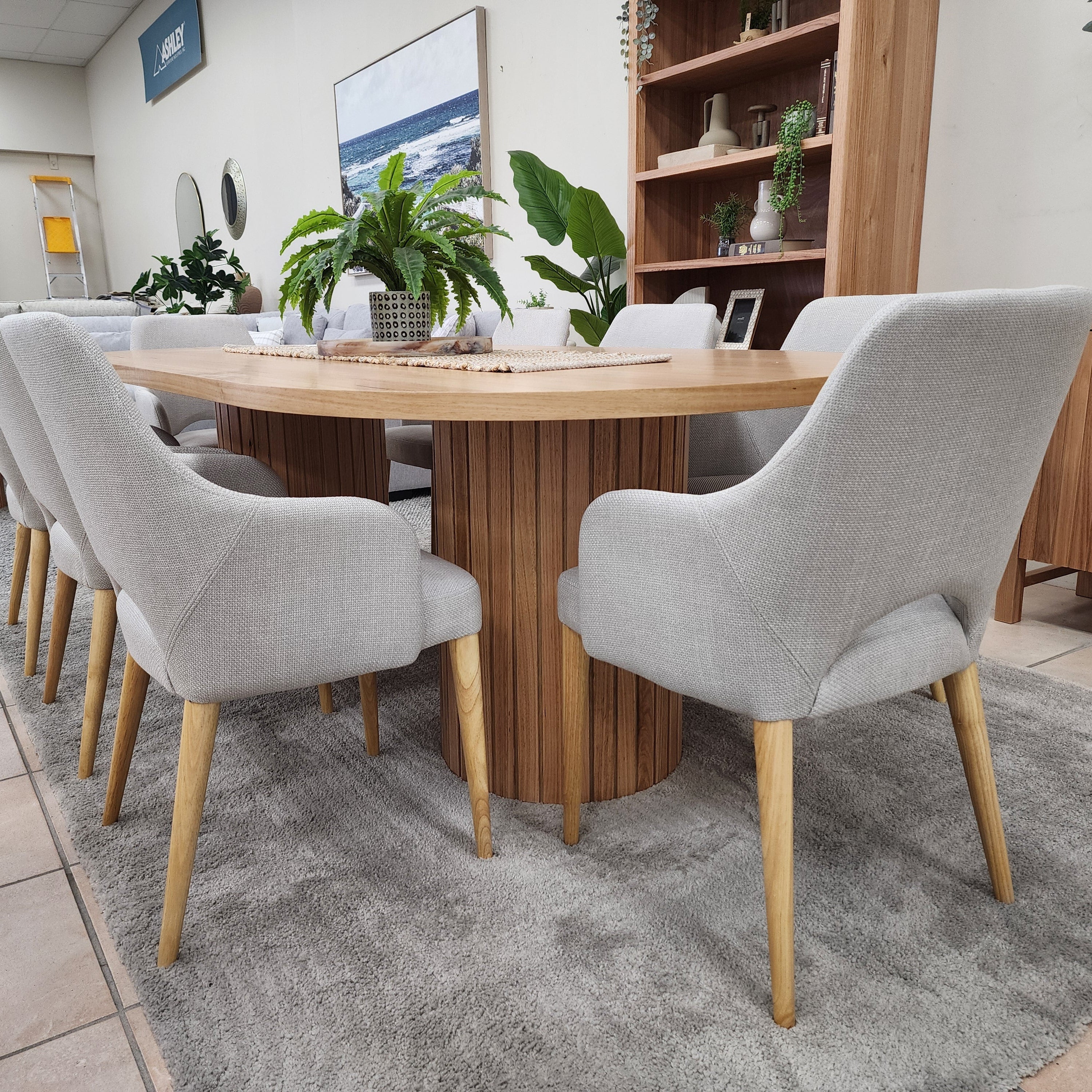 Morocco 9 Piece Package with 240cm Table