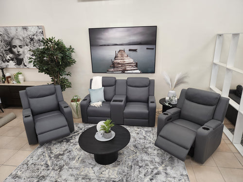 Bailey 2+1+1 Package With Dual Motors In Grey