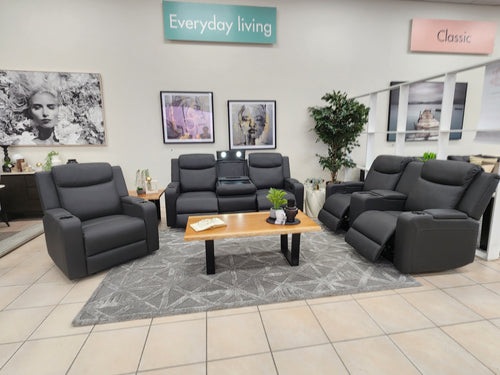 Bailey 3+2+1 Package With Dual Motors In Black