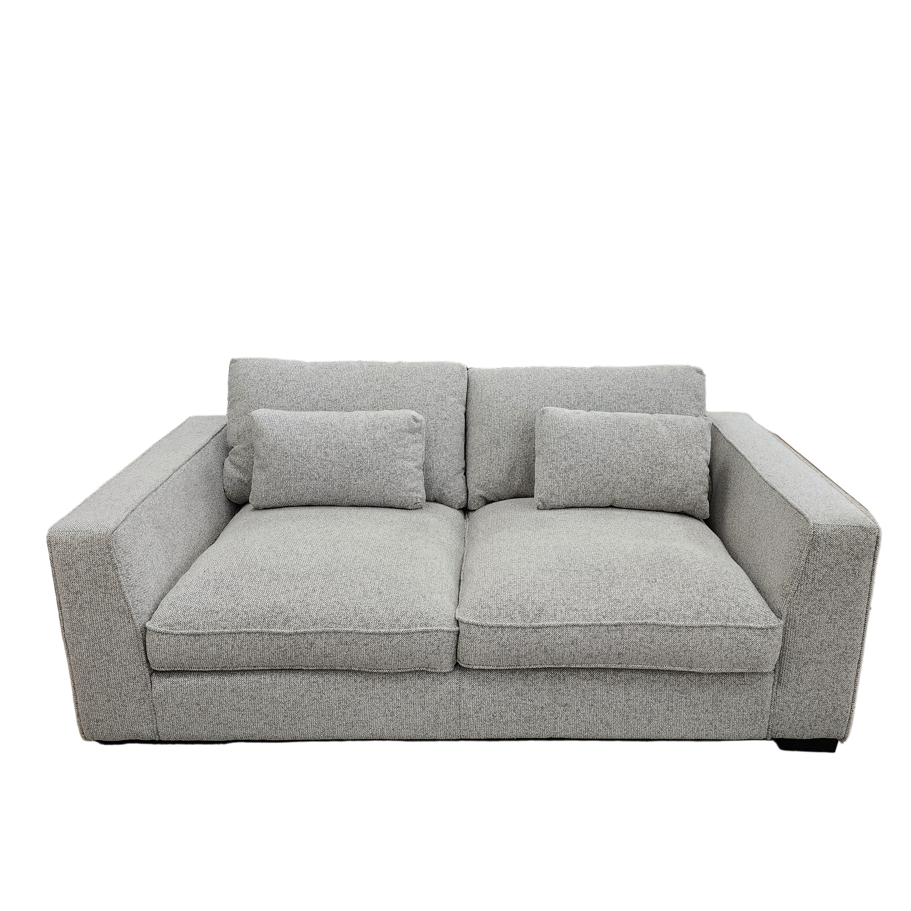 Justine 4+2 Seater Sofa Pair in Salt & Pepper