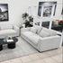 Justine 2 Seater In Salt & pepper