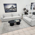 Justine 4 Seater In Salt & Pepper