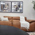 Phillipe 3 Seater Sofa In Tan Leather