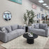 Regal 3+2 Sofa Pair in Oyster Grey