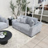 Regal 2 Seater Sofa In Oyster Grey