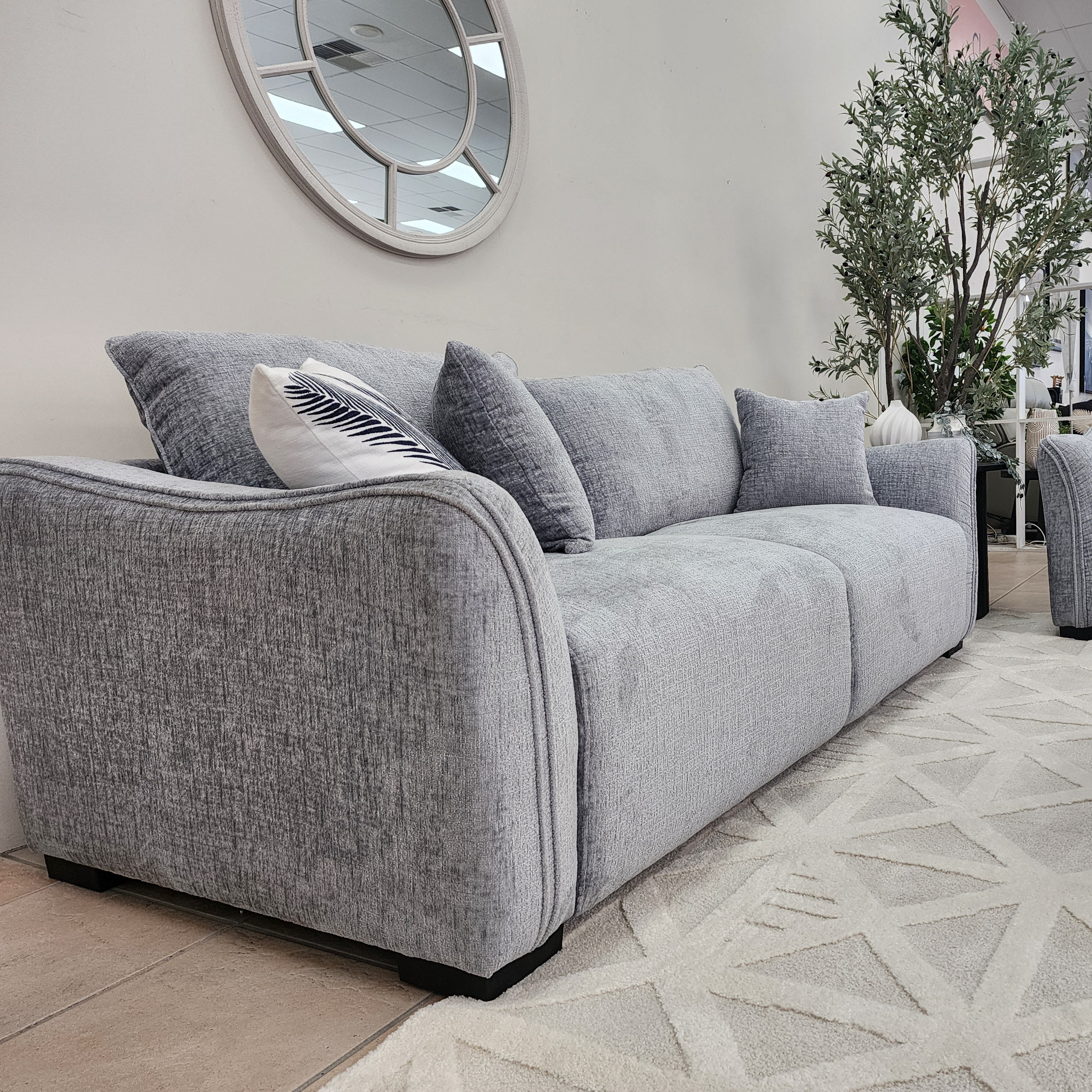 Regal 3 Seater Sofa In Oyster Grey