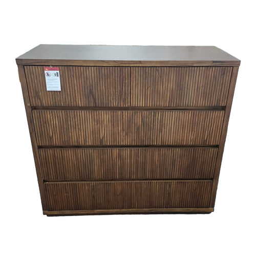 Flinders tall boy in pecan finish AUS06