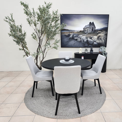 Athena Round 5 Pce Dining Setting