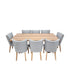 Sussex 9 Pce 2.1m Dining Setting