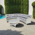 Monteray Corner Outdoor Lounge With Coffee Table