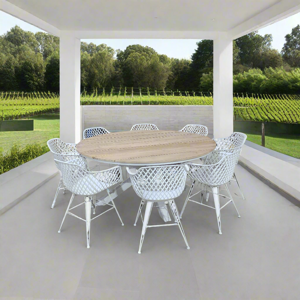 Aro 9 Piece Round Outdoor Package