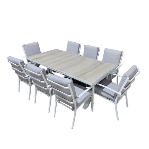 Lucia lucia 9 Piece Extension Table Package
