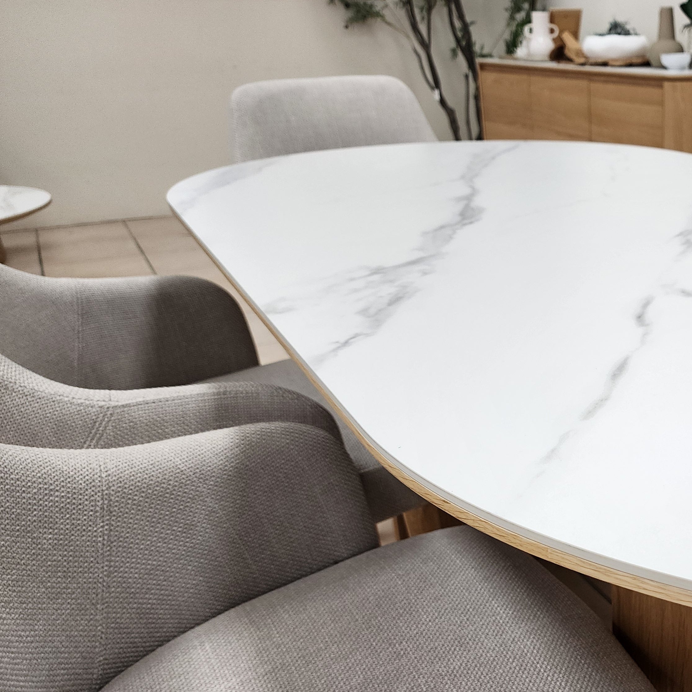 Stanford 9 Piece 2.4m Long Table Dining Package