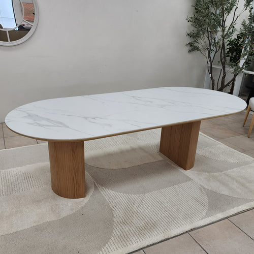 Stanford 240cm Dining Table With Ceramic Top