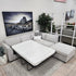 Kelsey Sofa Bed With Right Chaise In Natural