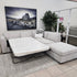 Kelsey Sofa Bed With Right Chaise In Natural