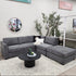 Kelsey Sofa Bed With Right Chaise In Grey