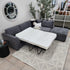 Kelsey Sofa Bed With Right Chaise In Grey