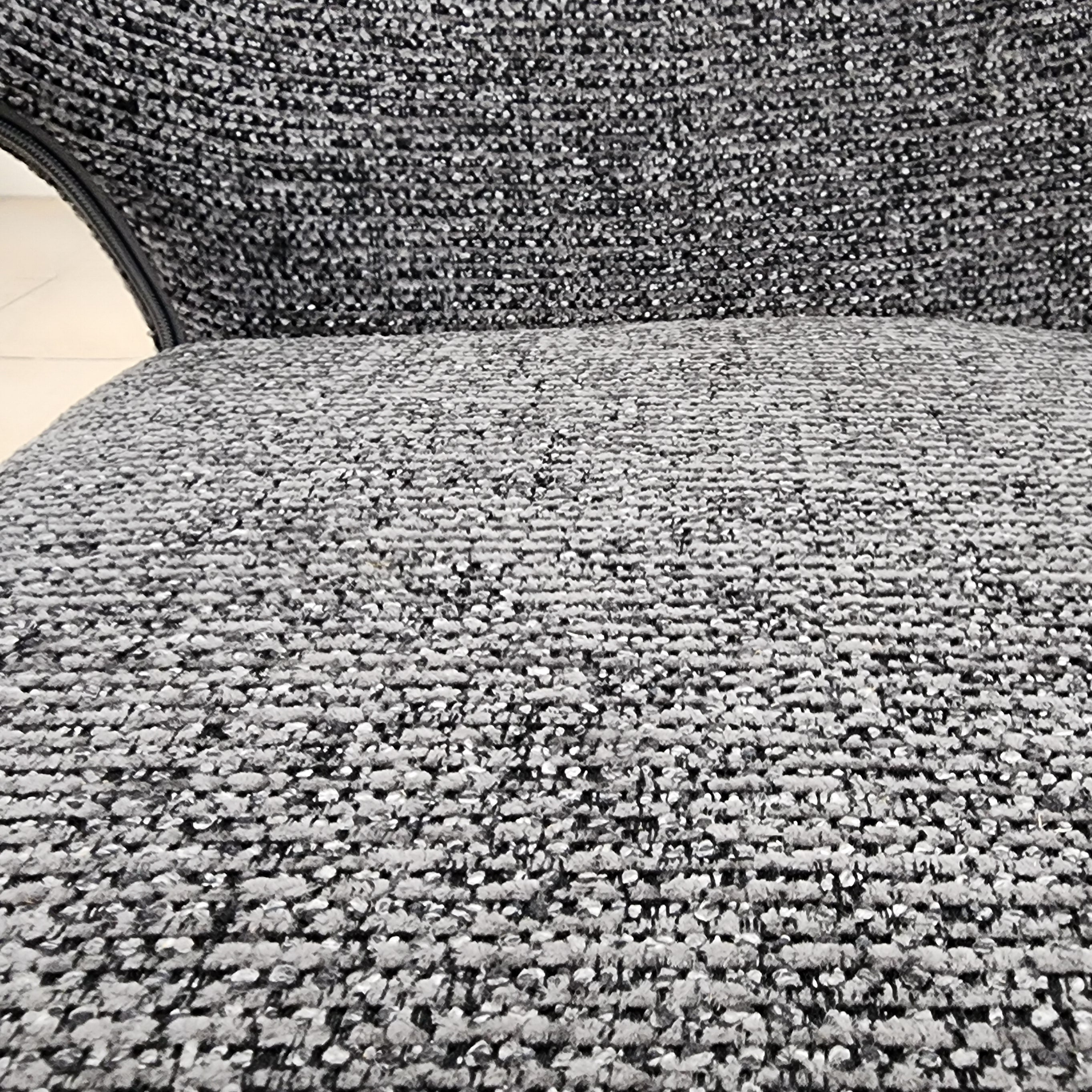 Lorenzo Dining Chair In Milan Charcoal