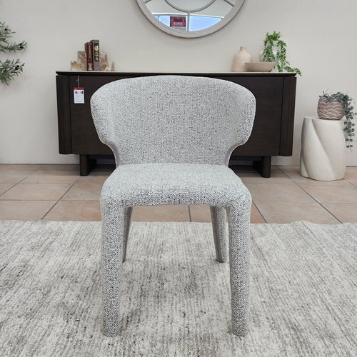 Lorenzo Dining Chair In Salt & Pepper
