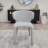 Lorenzo Dining Chair In Salt & Pepper
